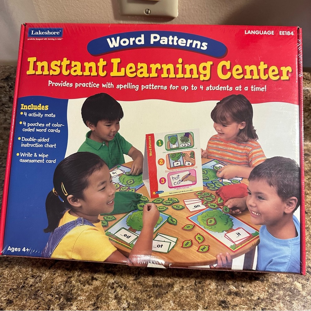 Word Patterns Spelling Instant Learning Center NIB